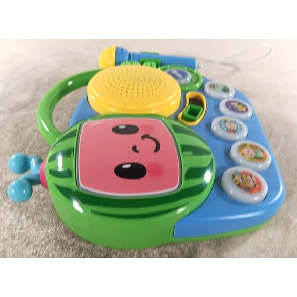 Cocomelon Toy Singalong Boombox With Microphone Karaoke Machine 2022 - Picture 4 of 4